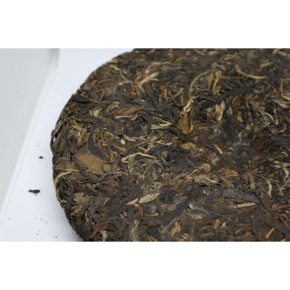 【二斟坊】百年生態古樹茶 老曼峨 357g-細節圖5