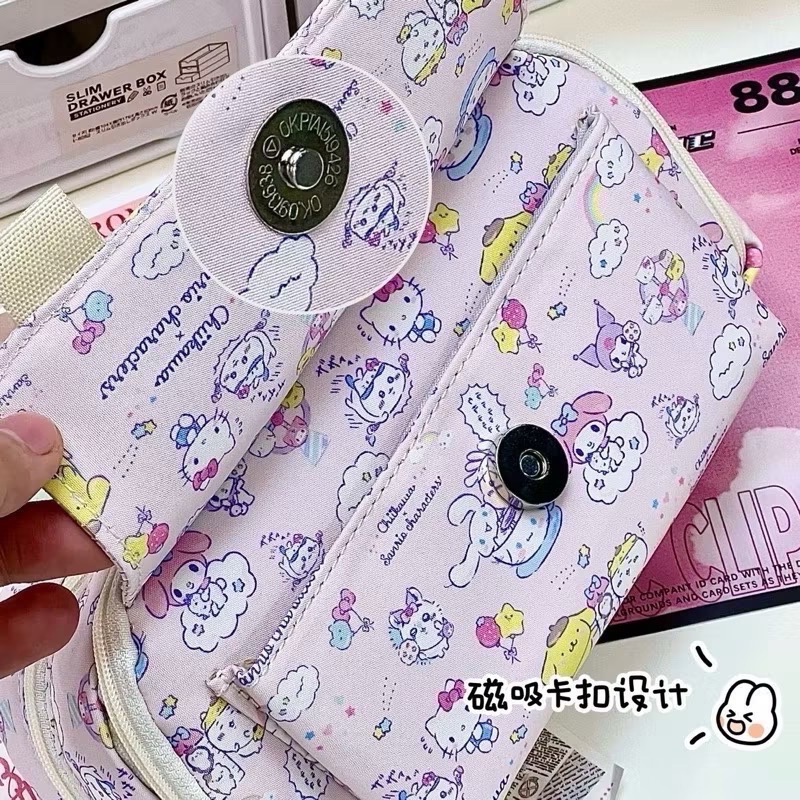 🌈靈感捕獲網 | 文具用品🌈 文具控必收！超人氣角色系列筆袋｜痛包設計可 DIY｜大容量多功能收納包｜開學必備 ✏️-細節圖2