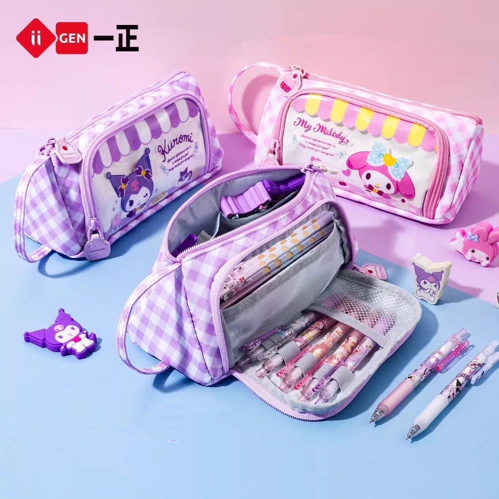 🌈靈感捕獲網 | 文具用品🌈 文具控必收！超人氣角色系列筆袋｜痛包設計可 DIY｜大容量多功能收納包｜開學必備 ✏️-細節圖5