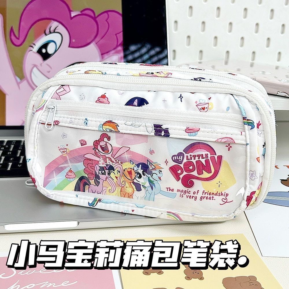 🌈靈感捕獲網 | 文具用品🌈 文具控必收！超人氣角色系列筆袋｜痛包設計可 DIY｜大容量多功能收納包｜開學必備 ✏️-規格圖5