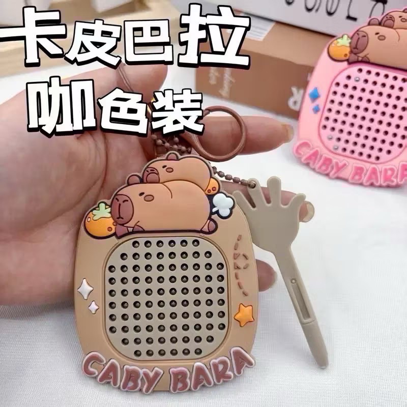 🇹🇼出貨｜三麗鷗磁吸鋼珠畫板鑰匙圈｜解壓磁性迷宮｜走珠筆趣味掛件｜療癒減壓小物-規格圖5