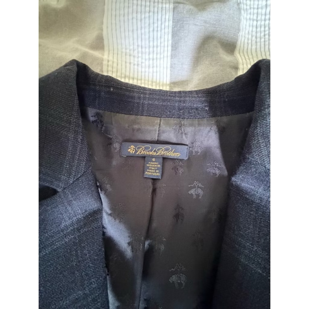 Brooks Brothers 女款羊毛西裝外套｜尺寸 6｜7 成新-細節圖2