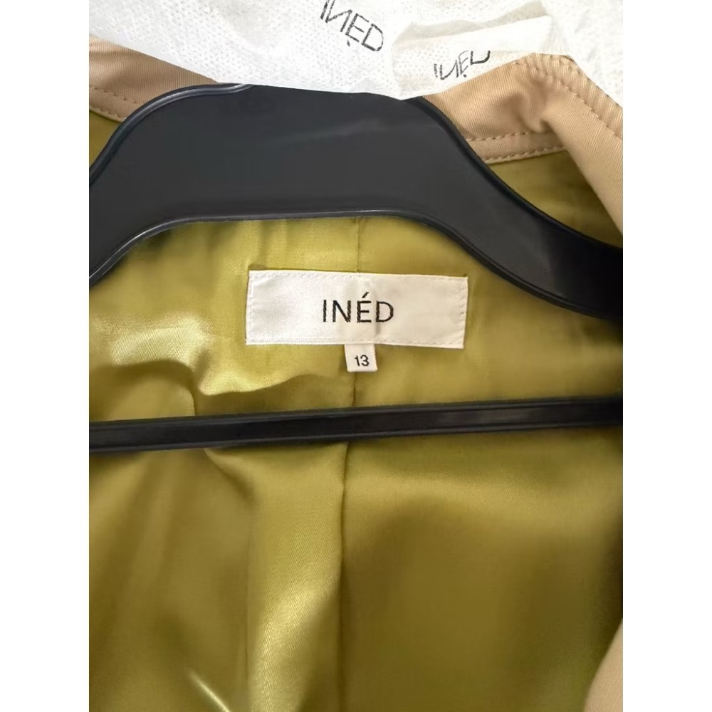 INED 女款風衣外套｜尺寸 13｜7 成新-細節圖4