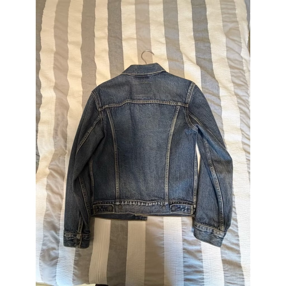 ✨ Levi’s 男款牛仔外套｜深藍色｜XS｜經典百搭款 👖二手-細節圖2