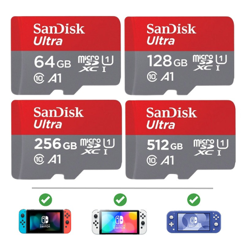 Switch 專用記憶卡 SD卡 1Tb 512G 256G 128G 64G SD A1 120M U1