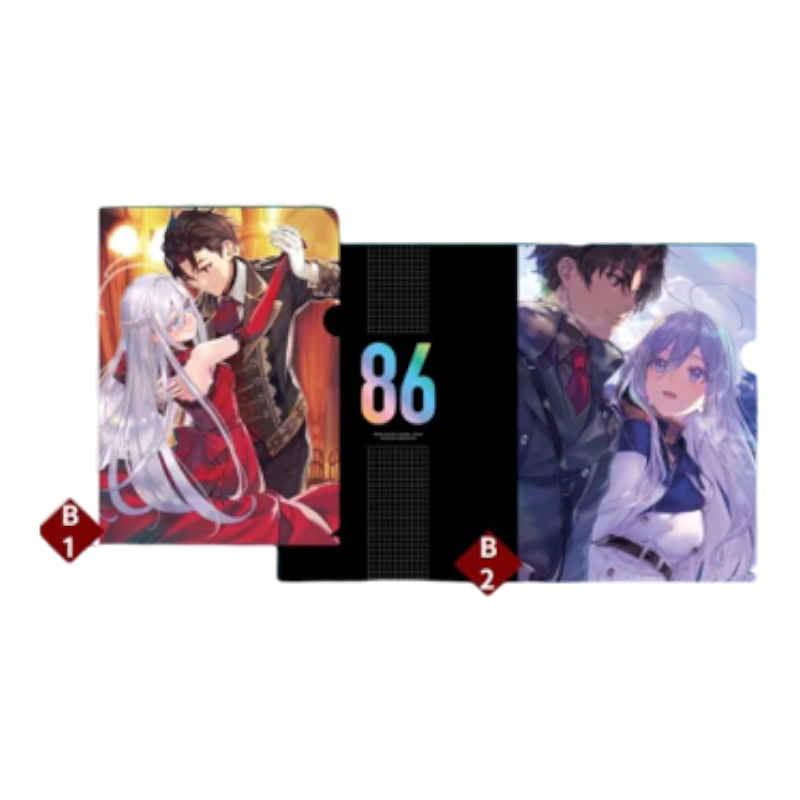 2024 台北國際動漫節✨86不存在的戰區 A4file夾A·B款 周邊 角川 首賣 不存在的戰區 86 蕾娜 動漫展-細節圖2