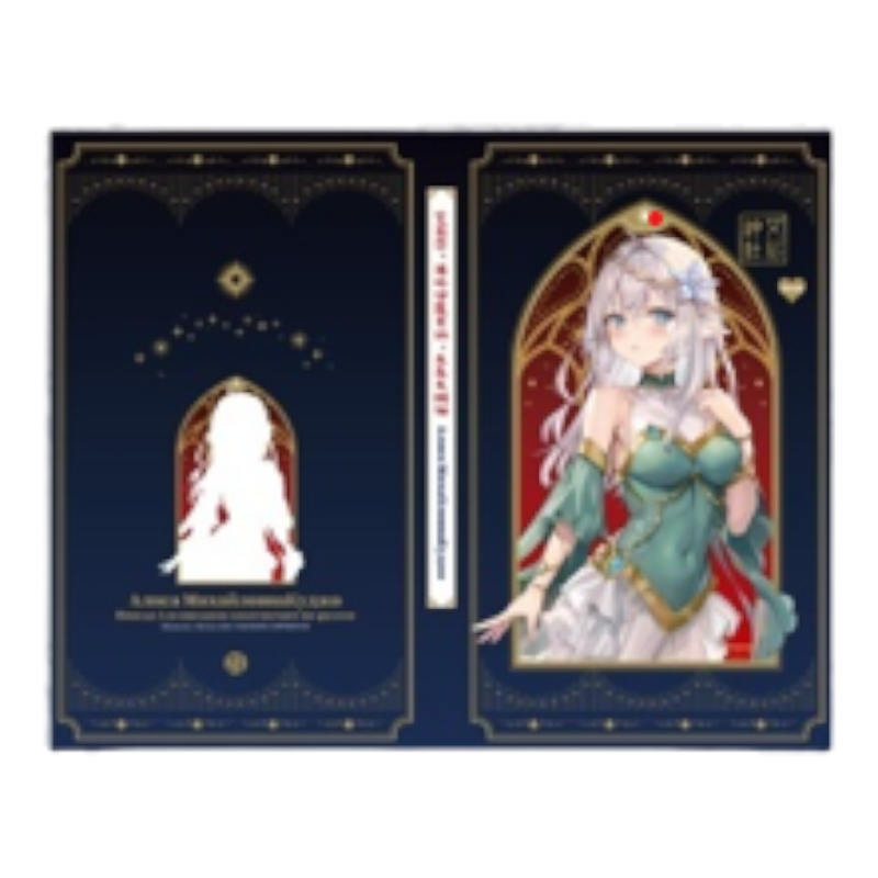 2024 台北國際動漫節✨不時輕聲地以俄語遮羞的鄰座艾莉同學 ✨御朱印帳風精裝手札 A~B款 周邊 角川 首賣 代購-細節圖2