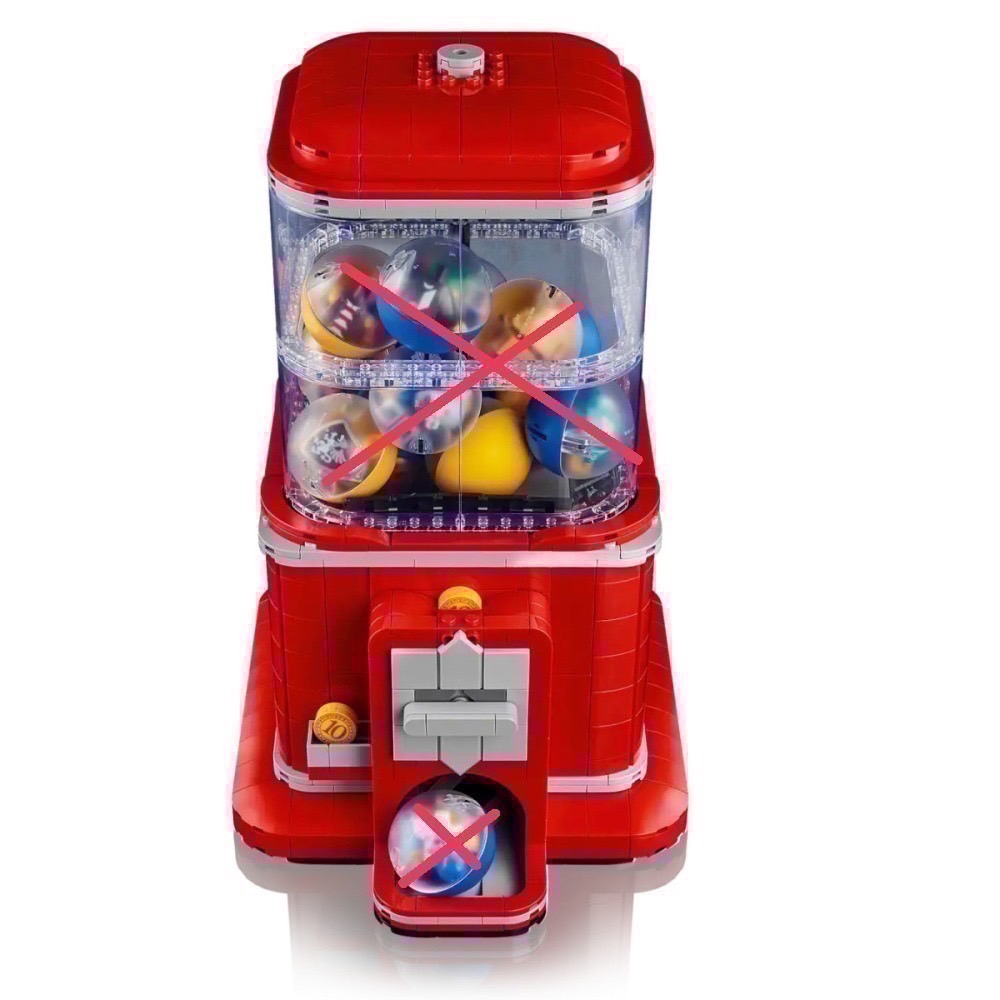 拆售樂高 LEGO 21358 IDEAS 人偶扭蛋機 Prize Machine-規格圖2