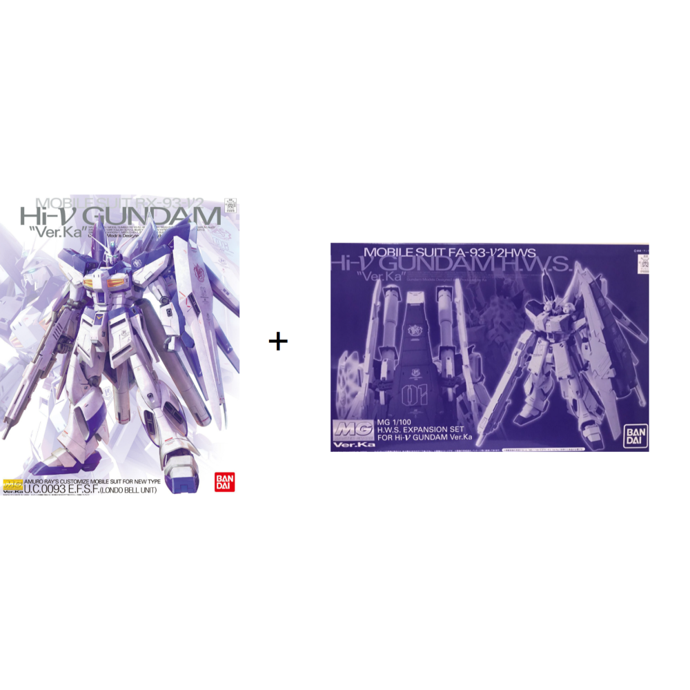 【已組】MG 逆夏 海牛 Ver.ka 卡版 海牛 HI NU ＋PB限定 卡版 海牛 專用 HWS 重武裝配件包-細節圖6