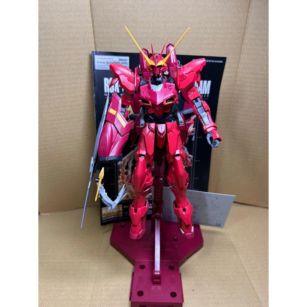 【已組】MG 鋼彈SEED ASTRAY PB限定 異端鋼彈 紅聖約 聖約鋼彈-細節圖4