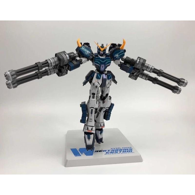 【全新絕版稀有】MG 超新星 鋼彈W 重武裝鋼彈EW改-細節圖2