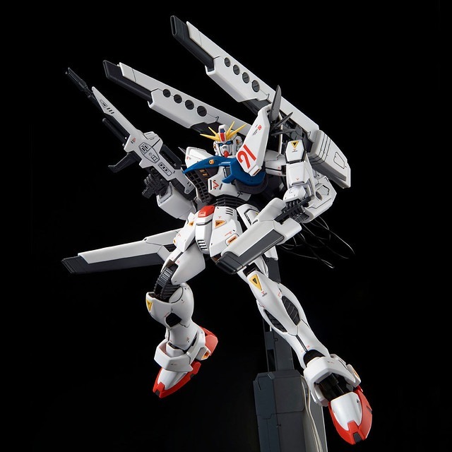 【全新】MG PB限定 鋼彈 F91 Ver. 2.0 背部加農砲裝備型＆雙V.S.B.R. (TWIN VSBR)-細節圖3