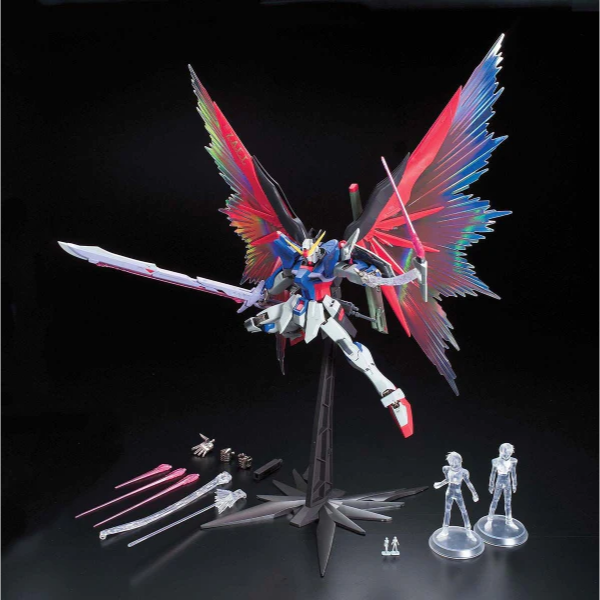 【全新】MG 鋼彈SEED DESTINY 命運鋼彈 光翼特效件豪華版-細節圖3