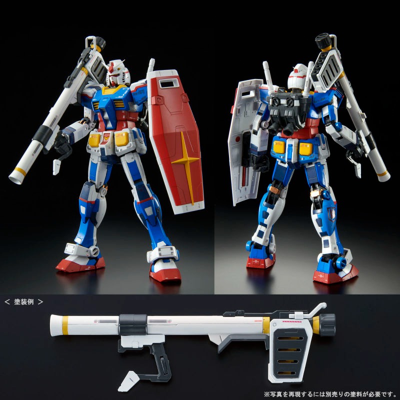 【全新】RG 鋼彈創鬥者 鋼彈 初鋼 布萊特裝備型-細節圖2