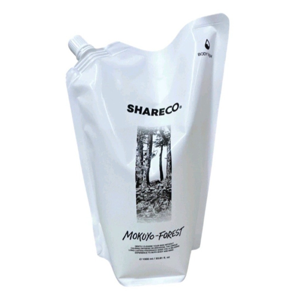 SHARECO⚜️沐浴乳⚜️沐浴膠⚜️雪松麝香⚜️菸草香⚜️木曜森林⚜️1000ml補充包⚜️750ml⚜-細節圖7