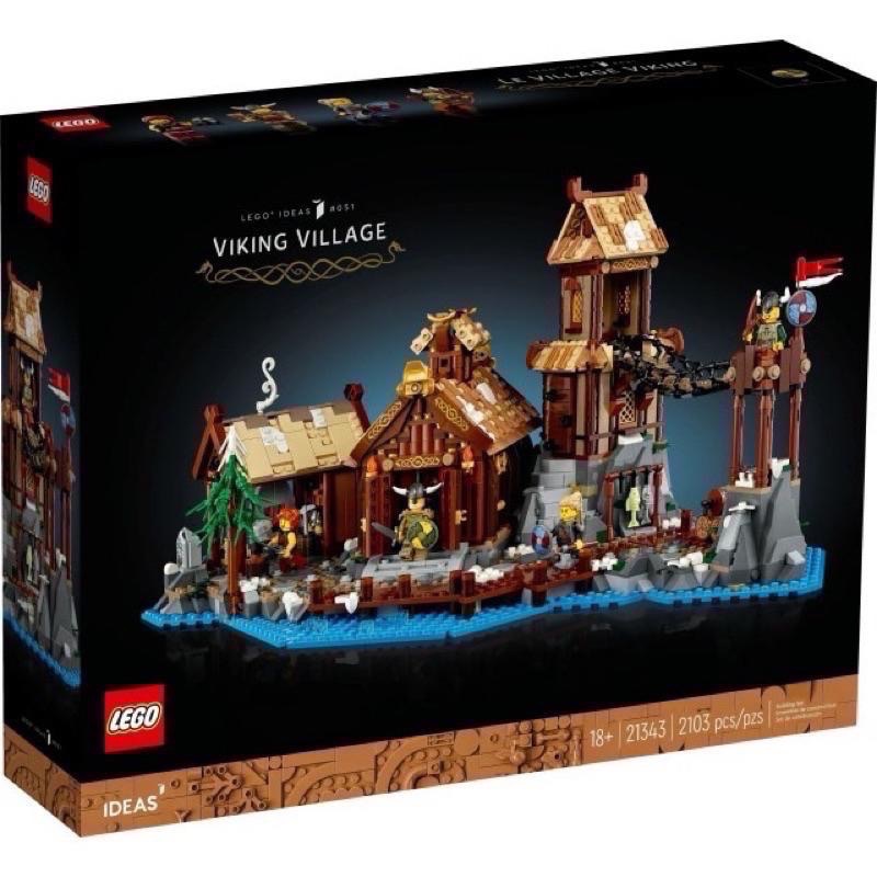 𝄪 樂麋 𝄪 LEGO 樂高 21343 IDEAS 維京海盜村 Viking Village