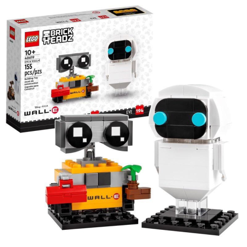 𝄪 樂麋 𝄪 LEGO 樂高 40619 大頭系列 伊芙與瓦力 EVE&amp;WALL•E