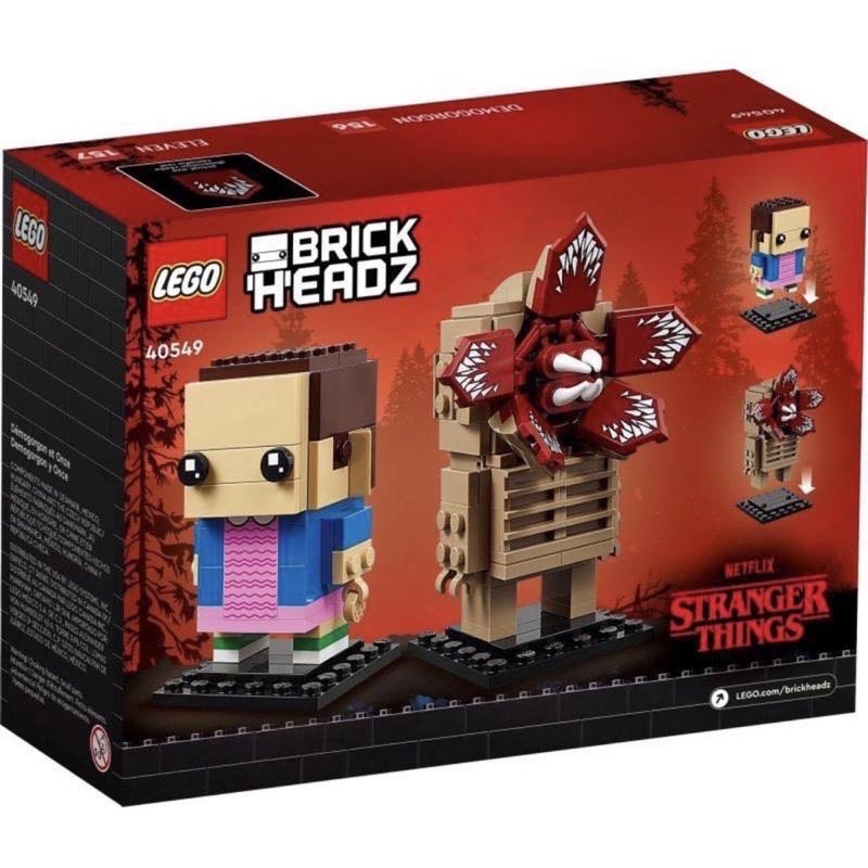 𝄪 樂麋 𝄪  LEGO 樂高 40549怪奇物語 魔神＆伊萊雯Eleven (Brickheadz)-細節圖2