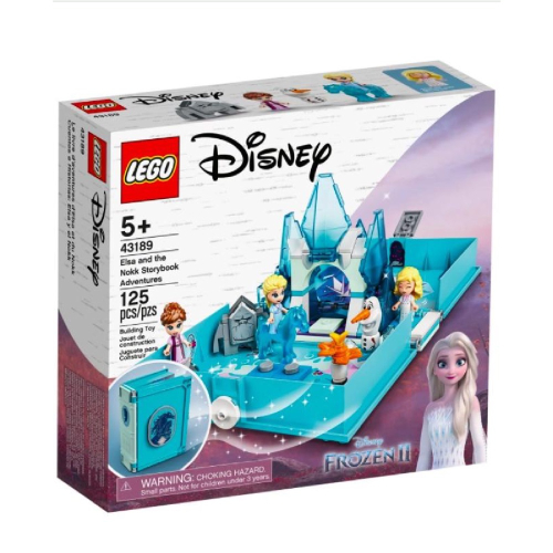 𝄪 樂麋 𝄪 LEGO 樂高 43189 Disney-艾莎與水靈諾克的口袋故事書