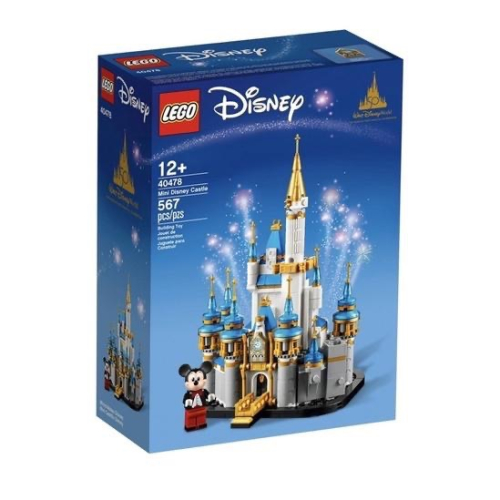 𝄪 樂麋 𝄪 LEGO 樂高 40478 迷你迪士尼城堡 Mini Disney Castle