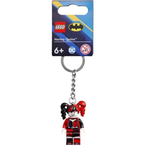 𝄪 樂麋 𝄪 LEGO 樂高 854238 DC 小丑女 鑰匙圈Harley Quinn Key Chain