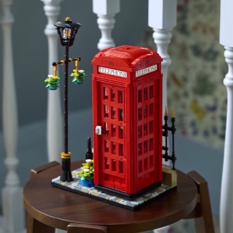 𝄪 樂麋 𝄪LEGO 樂高 21347 IDEAS系列 倫敦紅色電話亭 Telephone Box-細節圖5