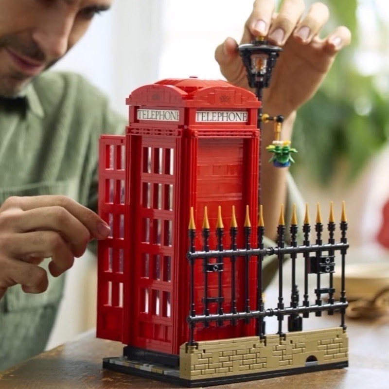 𝄪 樂麋 𝄪LEGO 樂高 21347 IDEAS系列 倫敦紅色電話亭 Telephone Box-細節圖6