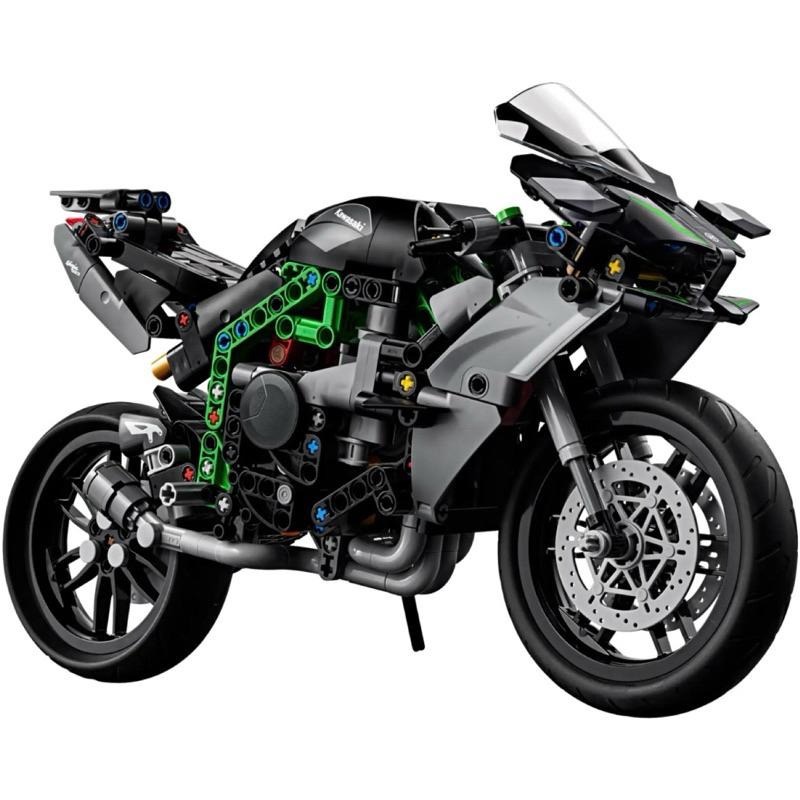 𝄪 樂麋 𝄪 LEGO 樂高 42170 川崎 Kawasaki Ninja 忍者 H2R 科技系列-細節圖3