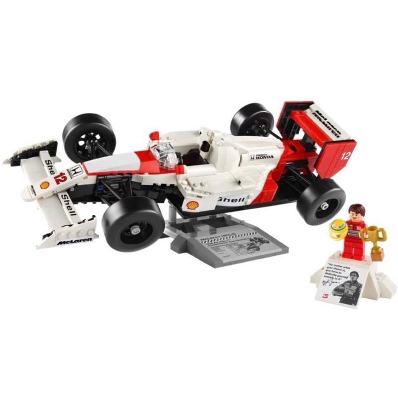 𝄪 樂麋 𝄪 LEGO 10330 麥拉倫 McLaren MP4/4 & Ayrton Senna 艾爾頓．冼拿-細節圖3