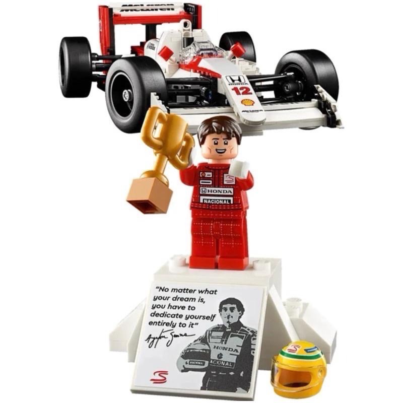 𝄪 樂麋 𝄪 LEGO 10330 麥拉倫 McLaren MP4/4 & Ayrton Senna 艾爾頓．冼拿-細節圖4