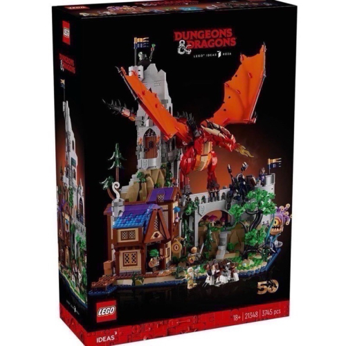 𝄪 樂麋 𝄪 LEGO 樂高 21348 IDEAS 龍與地下城 Dungeons &amp; Dragons