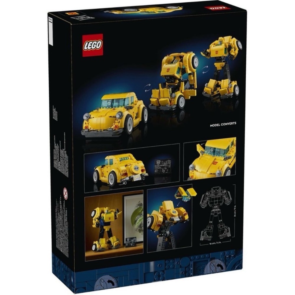 𝄪 樂麋 𝄪 LEGO 樂高 10338 變形金剛 大黃蜂Transformers: Bumblebee-細節圖2