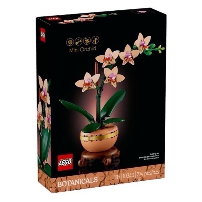 𝄪 樂麋 𝄪 LEGO 樂高 10368 菊花 10369 梅花 10343 迷你蘭 10344 富貴竹 梅蘭竹菊-規格圖5