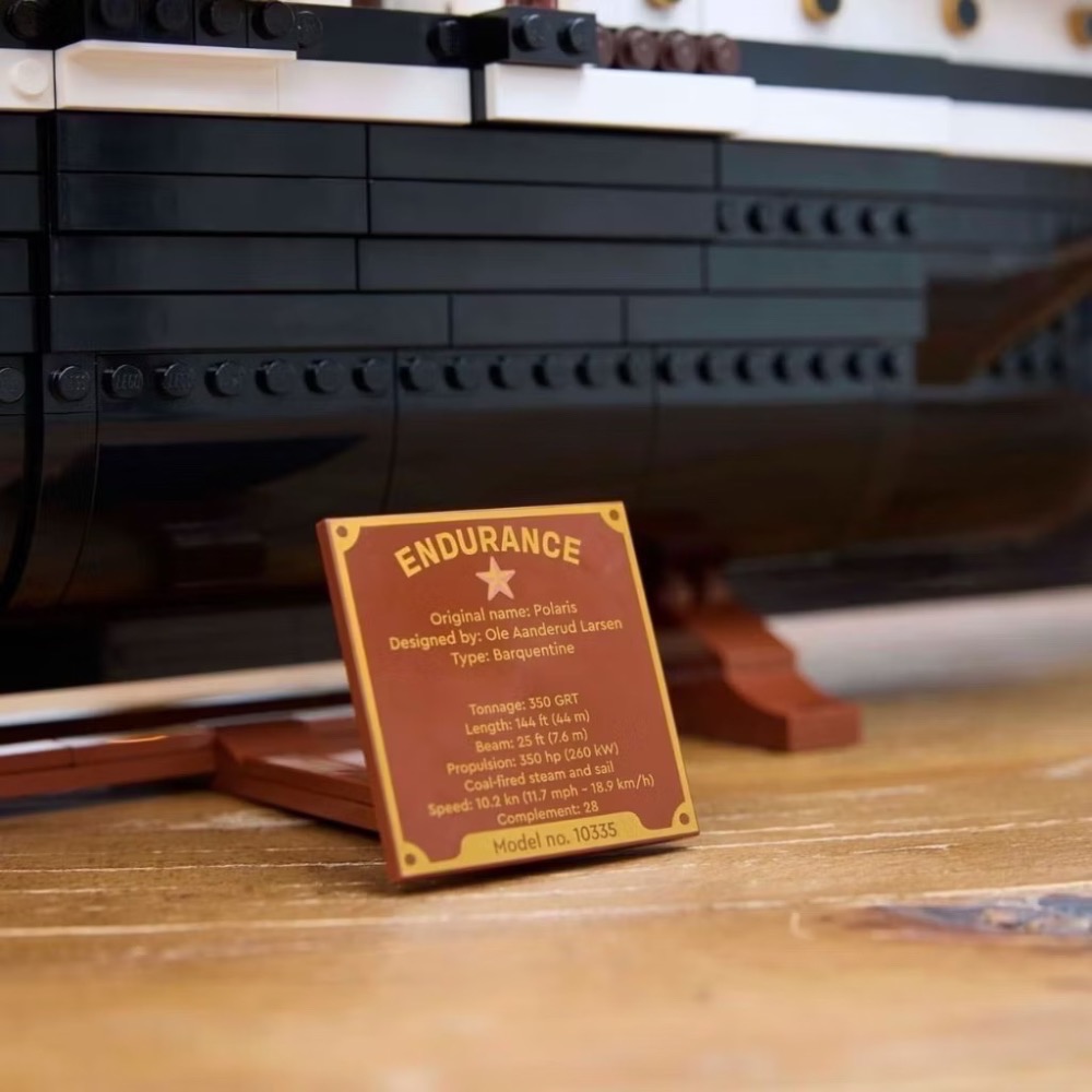 𝄪 樂麋 𝄪 LEGO 樂高 10335 ICONS系列 堅忍號 The Endurance Ship-細節圖7