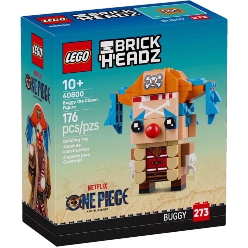 𝄪 樂麋 𝄪 LEGO 樂高 40799 蒙其．D．魯夫玩偶 40800 小丑巴其玩偶 航海王One Piece-規格圖5