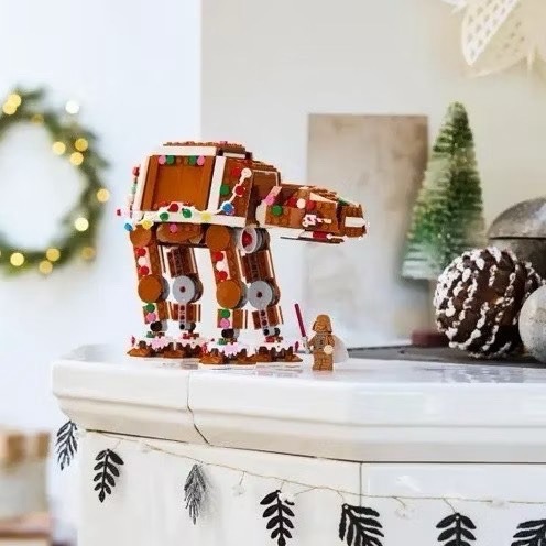 𝄪 樂麋 𝄪 LEGO 樂高 40806 薑餅AT-AT步行機 Gingerbread AT-AT Walk-細節圖2