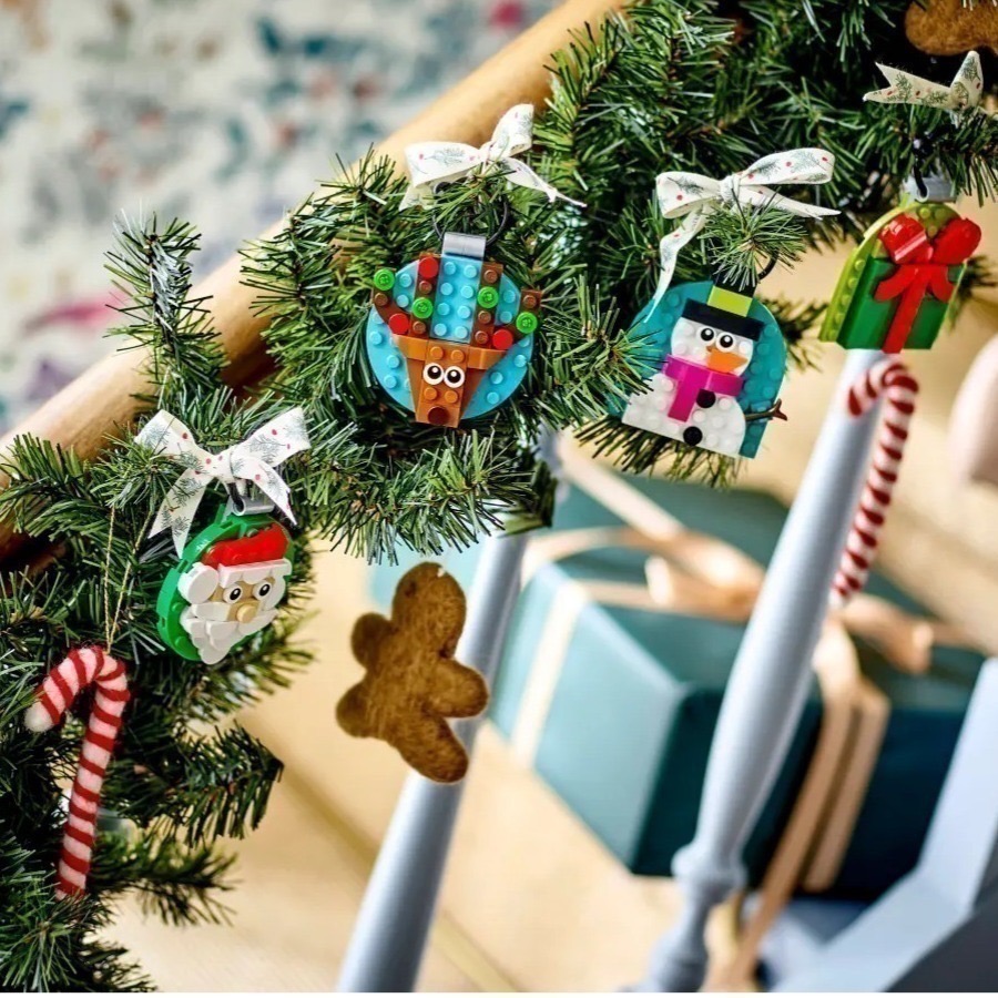 𝄪 樂麋 𝄪 LEGO 樂高 40642 薑餅飾品 40744 精選耶誕飾品組 40812 雪人飾品 聖誕節-細節圖2