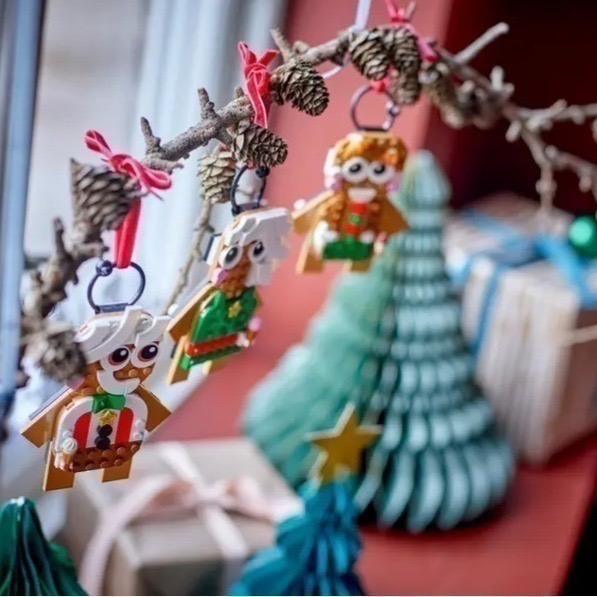 𝄪 樂麋 𝄪 LEGO 樂高 40642 薑餅飾品 40744 精選耶誕飾品組 40812 雪人飾品 聖誕節-細節圖3