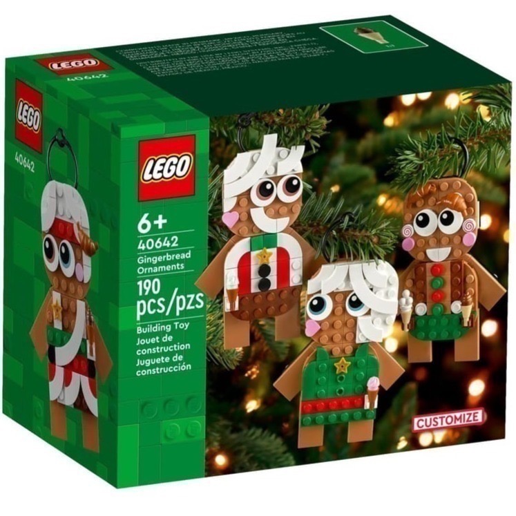 𝄪 樂麋 𝄪 LEGO 樂高 40642 薑餅飾品 40744 精選耶誕飾品組 40812 雪人飾品 聖誕節-規格圖6