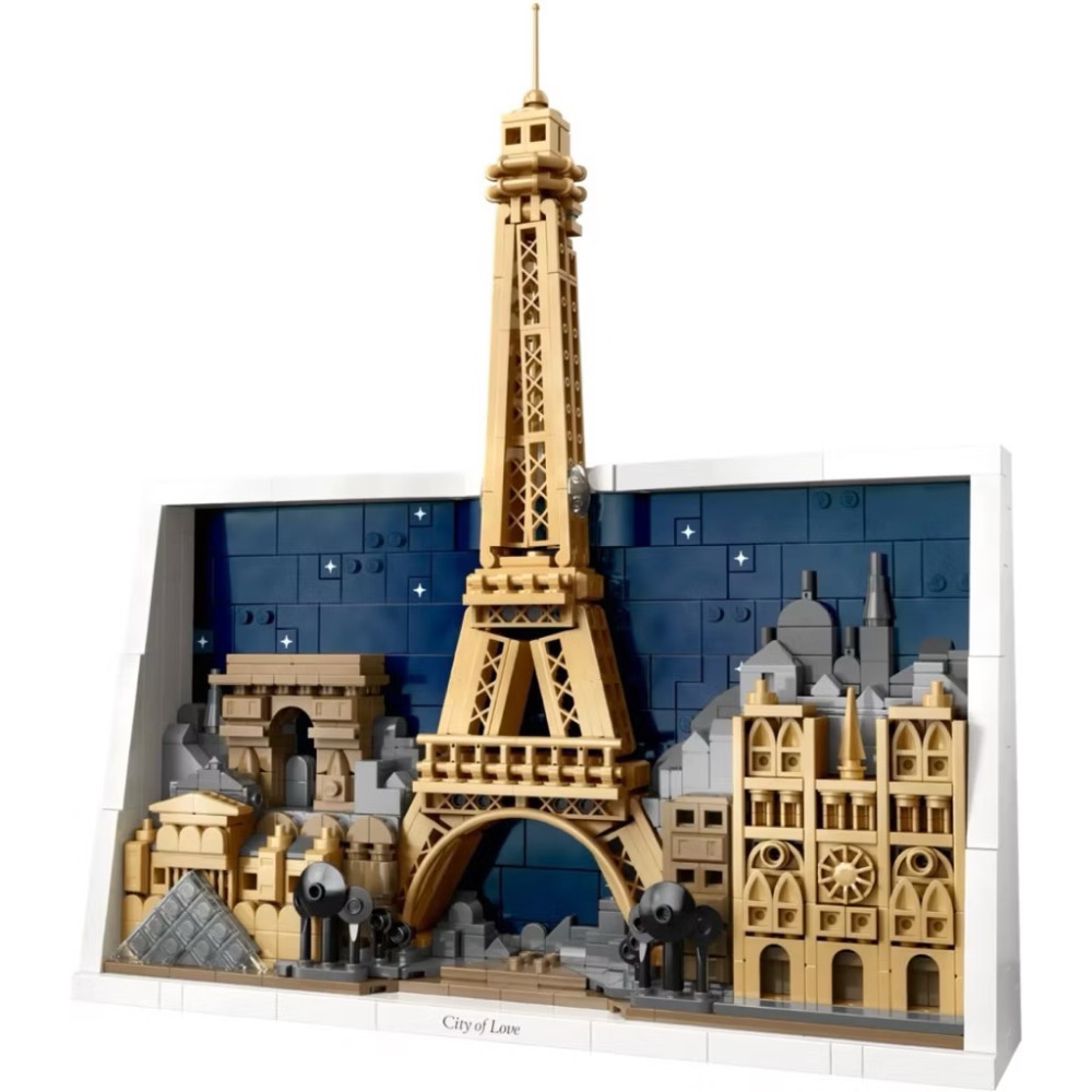 𝄪 樂麋 𝄪 LEGO 樂高 21064 建築系列 巴黎-愛之城 Paris - City of Love-細節圖3