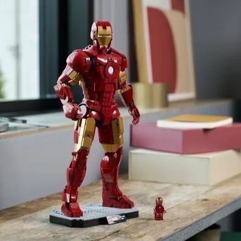 𝄪 樂麋 𝄪  LEGO 樂高 76344 鋼鐵人 馬克3 典藏版 Iron Man Mark 3-細節圖3