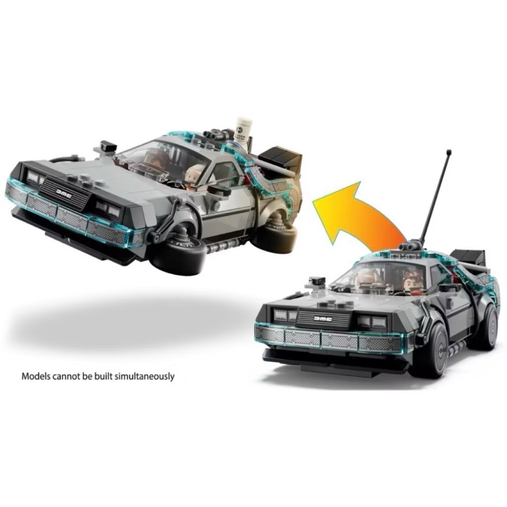 𝄪 樂麋 𝄪 LEGO 樂高 77256 Speed系列 回到未來時光機 Back to the Future-細節圖5