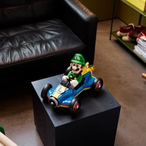 𝄪 樂麋 𝄪 新竹 5300LEGO 樂高 72050 瑪利歐賽車：路易吉&G力量 馬赫8 Luigi & Mach-細節圖3