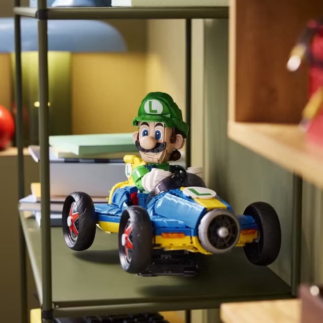 𝄪 樂麋 𝄪 新竹 5300LEGO 樂高 72050 瑪利歐賽車：路易吉&G力量 馬赫8 Luigi & Mach-細節圖5