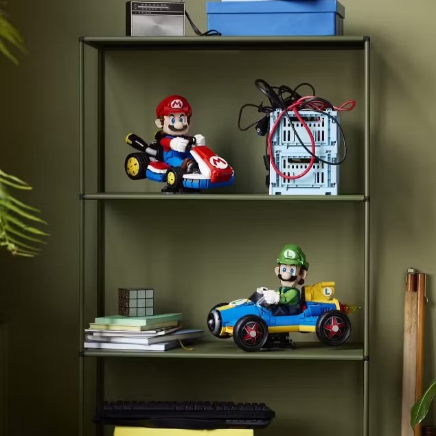 𝄪 樂麋 𝄪 新竹 5300LEGO 樂高 72050 瑪利歐賽車：路易吉&G力量 馬赫8 Luigi & Mach-細節圖6