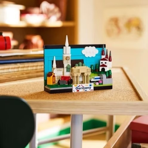 𝄪 樂麋 𝄪 LEGO 樂高 40954 德國明信片 Germany Postcard-細節圖3