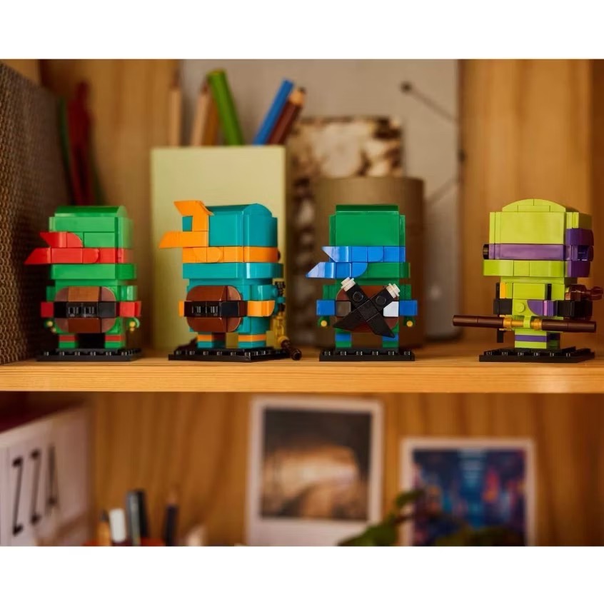 𝄪 樂麋 新竹1150 𝄪LEGO 樂高 40878 忍者龜玩偶Teenage Mutant Ninja Turt-細節圖4