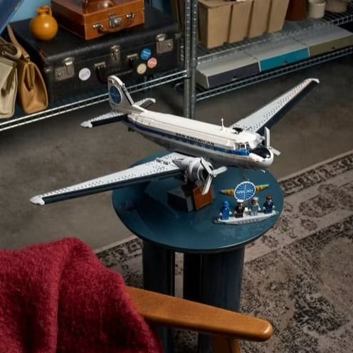 𝄪 樂麋 新竹6300 𝄪 LEGO 樂高 11378 道格拉斯 Douglas DC-3 泛美航空客機 PAN-細節圖4