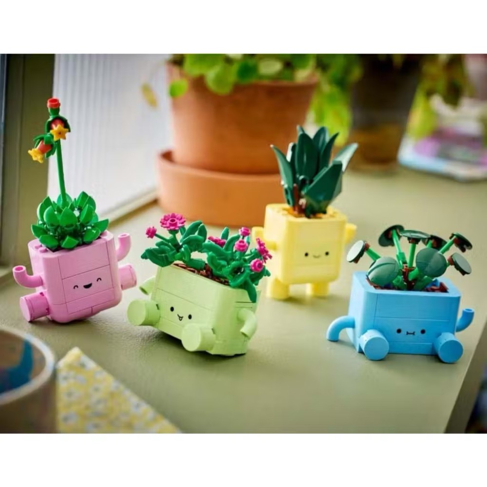 𝄪 樂麋 𝄪 LEGO 樂高 10349 快樂植物 11506 搖擺植物 花藝收藏-細節圖2