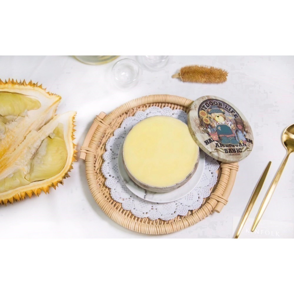 CCL-《回購率超高》泰國金枕頭特A榴槤鐵盒千層蛋糕4吋-細節圖2